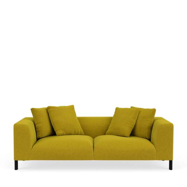 Sloan 3-Seater Sofa - Lario Duro Velvet: Olive