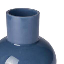 Form Mini Glass Vase Navy 15cm - thumbnail 3