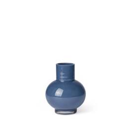 Form Mini Glass Vase Navy 15cm - thumbnail 1