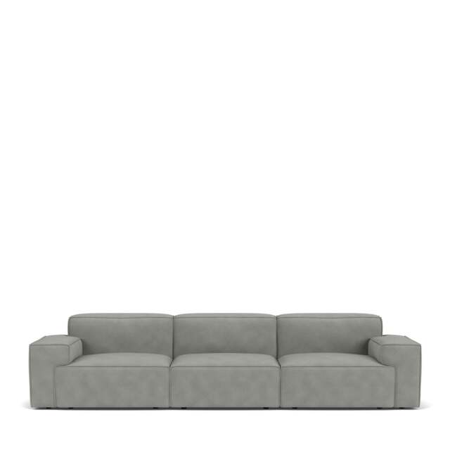 Livello 3-Seater sofa - Giada Textured Chenille: Jade