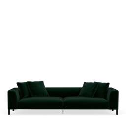 Sloan 5-Seater Sofa - Lario Duro Velvet: Emerald