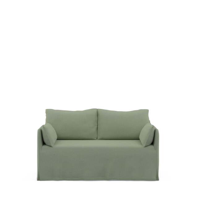 Nicholson Loose Cover Sofa 160cm - Linen: Sage