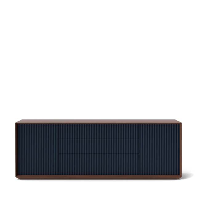 Pillar Sideboard Walnut & Navy - image 1