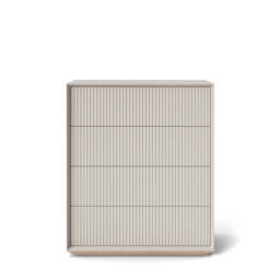 Pillar 4 Drawer Chest Stone