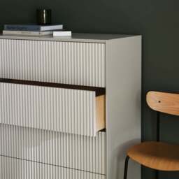 Pillar 4 Drawer Chest Stone - thumbnail 3