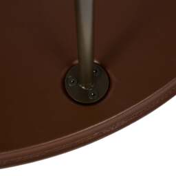 Six Leg Coffee Table Marron Brown 90cm - thumbnail 5