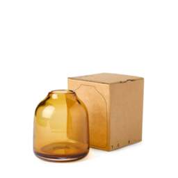 Pod Vase Amber 13cm - thumbnail 6