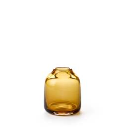 Pod Vase Amber 13cm