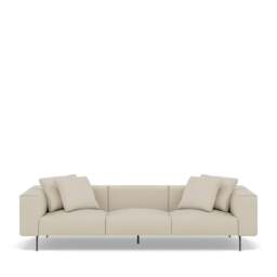 Pelham 4-Seater Sofa - Wool: Feather Grey