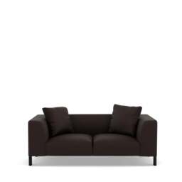 Sloan 2-Seater Sofa - Prescott Leather: Chocolate