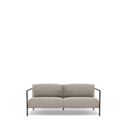 Fold Indoor 2-Seater Sofa - Wool: Dove
