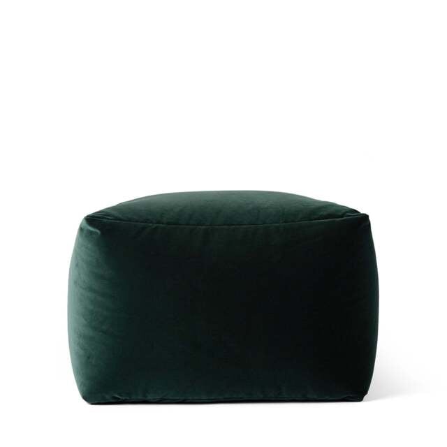 Otto Pouffe Duro Velvet Emerald - image 1