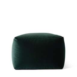 Otto Pouffe Duro Velvet Emerald