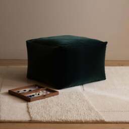 Otto Pouffe Duro Velvet Emerald - thumbnail 2