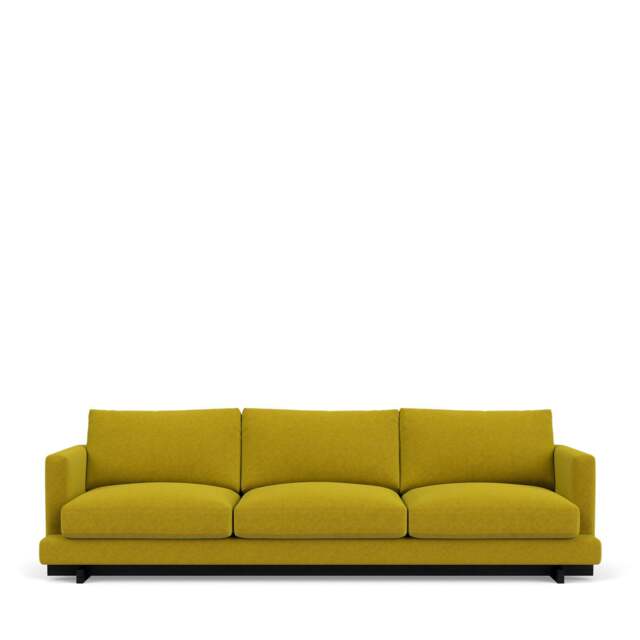 Harper 5-Seater Sofa - Lario Duro Velvet: Olive