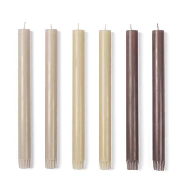 Wick Candles Neutrals 25cm (Set of 6) - image 1