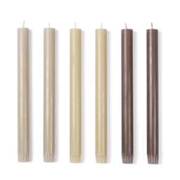 Wick Candles Neutrals 25cm (Set of 6)