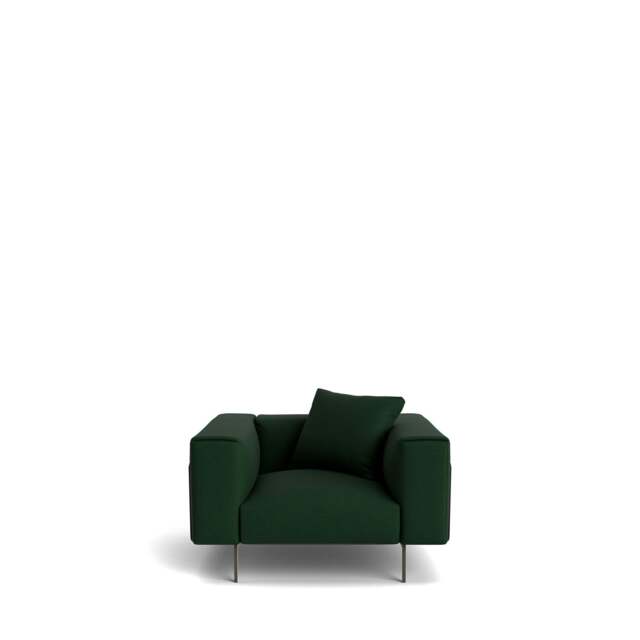 Pelham Armchair - Wool: Forest Green