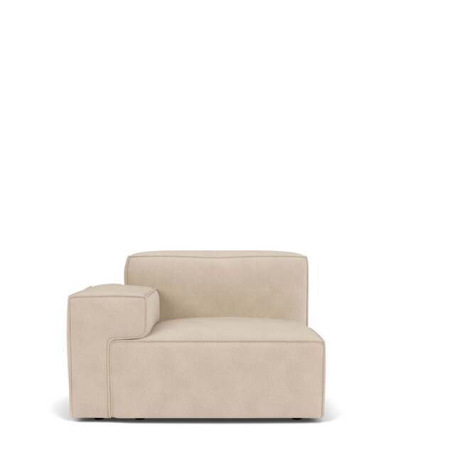 Livello Left Hand Arm Module - Giada Textured Chenille: Almond