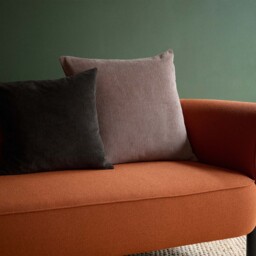 Miller Corduroy Velvet Cushion Cover Mink 59 x 59cm - thumbnail 2