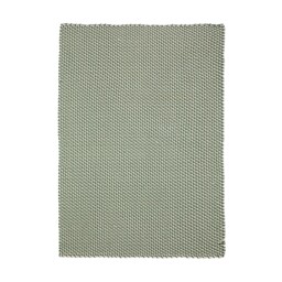 Macrame Rug Green & Cream (4 Sizes) - 140 x 200cm