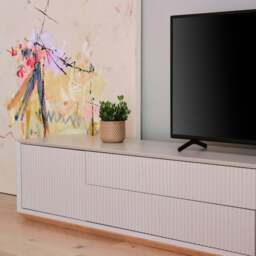 Pillar Low Console 195cm Stone - thumbnail 4