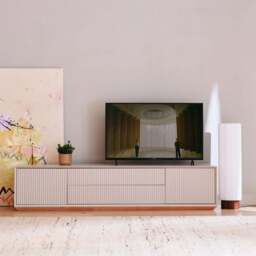 Pillar Low Console 195cm Stone - thumbnail 2