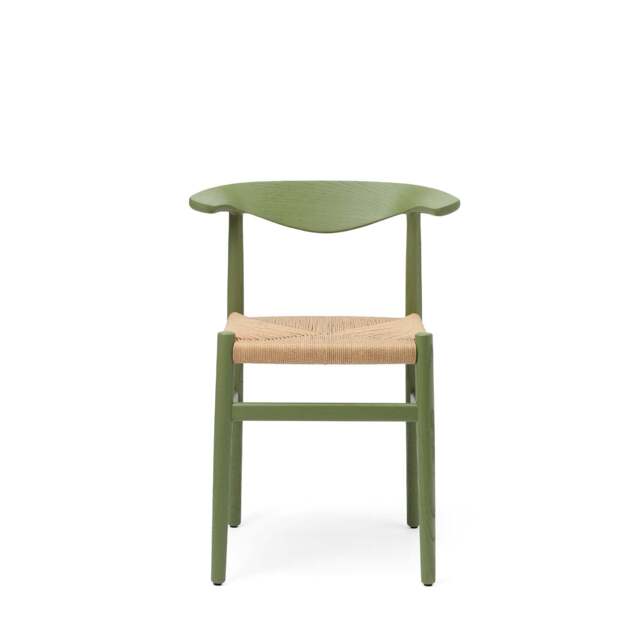 Delta Dining Chair Green & Papercord - image 1
