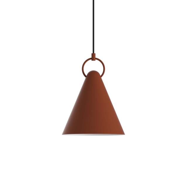 Nola Pendant Brick Red 22cm - image 1