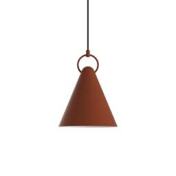 Nola Pendant Brick Red 22cm