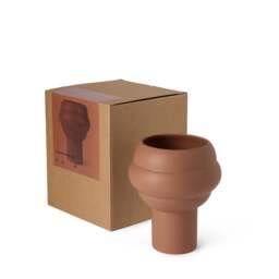 Tree Vase Brown - thumbnail 6