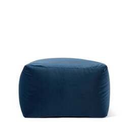 Otto Pouffe Duro Velvet Zaffre