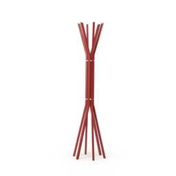 Pirouette Coat Stand Red