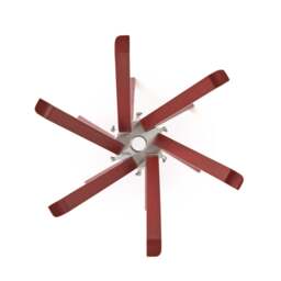 Pirouette Coat Stand Red - thumbnail 6