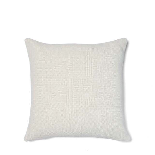 Otto Cushion Textured Chenille Ivory 50 x 50cm - image 1