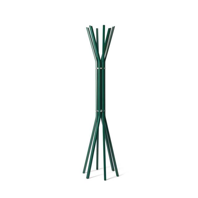 Pirouette Coat Stand Forest Green Stained Ash - image 1