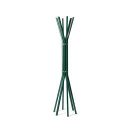 Pirouette Coat Stand Forest Green Stained Ash - thumbnail 1