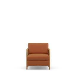 Tamilla Armchair Oak & Dahlia - thumbnail 1