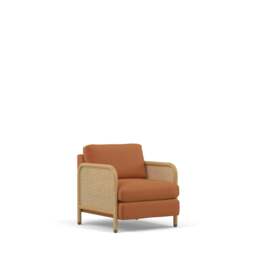 Tamilla Armchair Oak & Dahlia - thumbnail 4