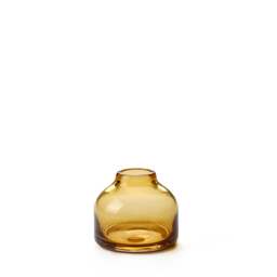Pod Vase Amber 9.5cm