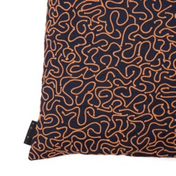 Ripple Cushion Cover Blue 45 x 45cm - thumbnail 5