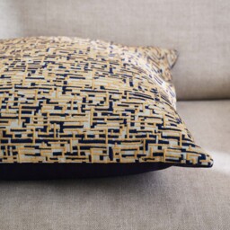 Quinn Ochre Cushion Cover 50 x 50cm - thumbnail 4