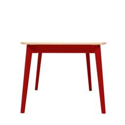 Ninety Extending Dining Table Oak & Red 200-280cm - thumbnail 4