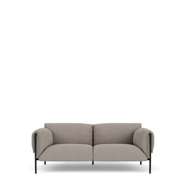 Fold Outdoor 2-Seater Sofa With Arms - Bora Bora: Taupe