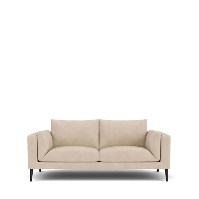 Dove 2-Seater Sofa - Giada Textured Chenille: Almond