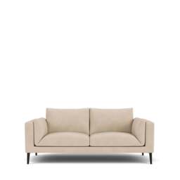 Dove 2-Seater Sofa - Giada Textured Chenille: Almond