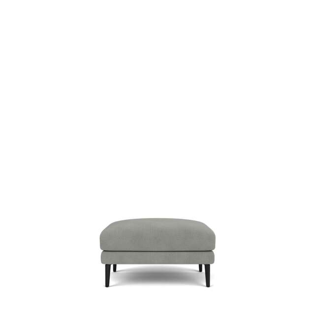 Dove Footstool - Giada Textured Chenille: Jade