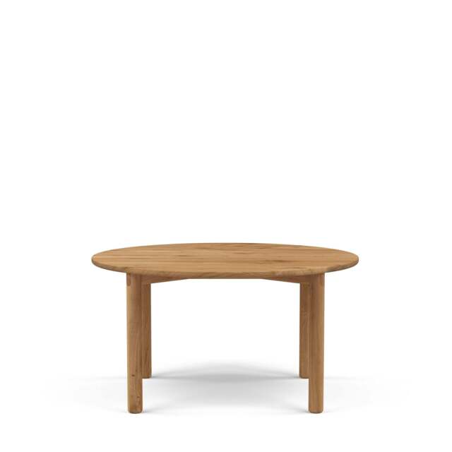 Gather Dining Table Round Oak - Oak: Blonde Oil / 140cm / Filled