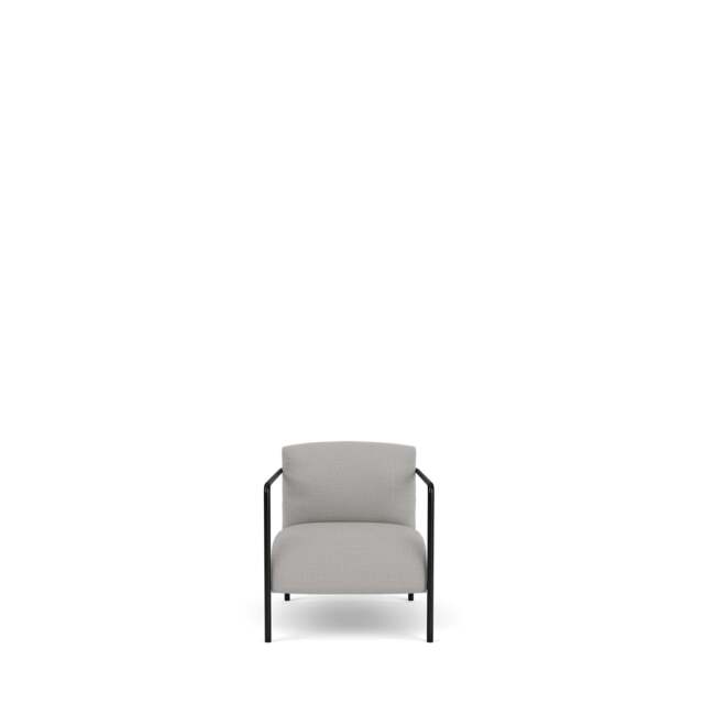 Fold Outdoor Armchair Without Arms - Dolce: Pewter