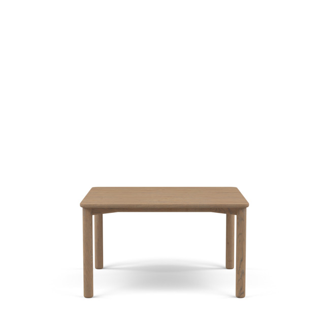 Gather Dining Table Square Oak - Oak: Grey Oil / 130cm / Filled